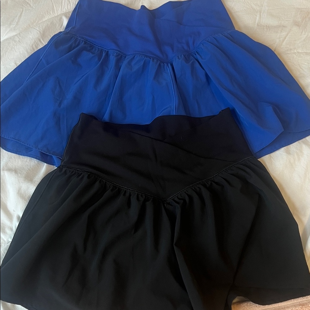 Aerie Blue and Black Activewear